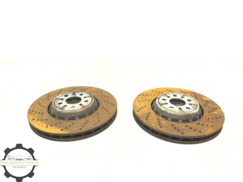 2021-2025 BMW M4 M3 BRAKE DISC ROTOR SET X2 OEM #NOTES