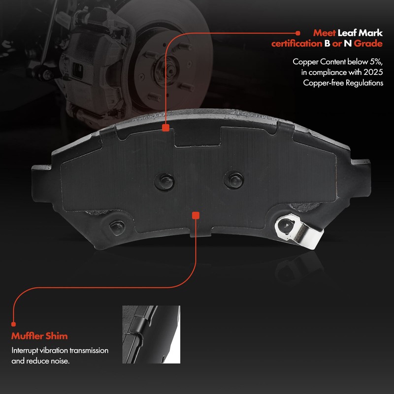 New Drilled Rotors & Brake Pads for Chevy Buick Oldsmobil Pontiac Century Front gallery