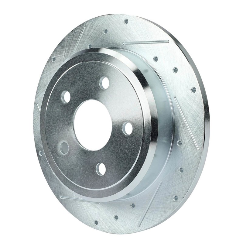 2-Wheel Set Brake Disc and Pad Kits Rear for Jeep Commander Grand Cherokee 05-10 gallery
