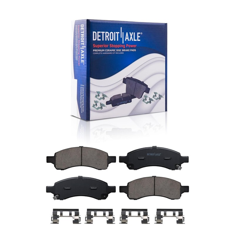 11.89'' Front Drilled Rotors Brake Pads for 2006 - 2009 Chevy Trailblazer Envoy gallery