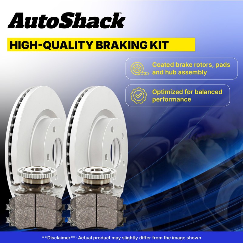 Front Brake Rotors Ceramic Pads Hubs for BMW, 640i xDrive Gran Coupe 2015-2019 gallery