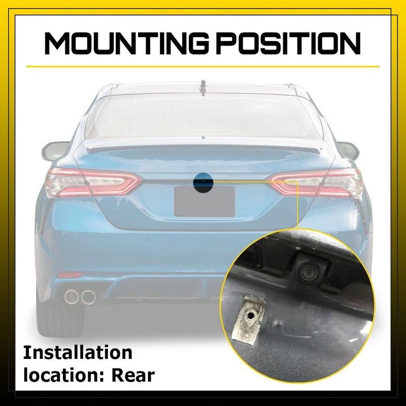 1-10X Rear View Backup Reverse Camera Assist For 2018-2023 Toyota Camry 590-175 gallery