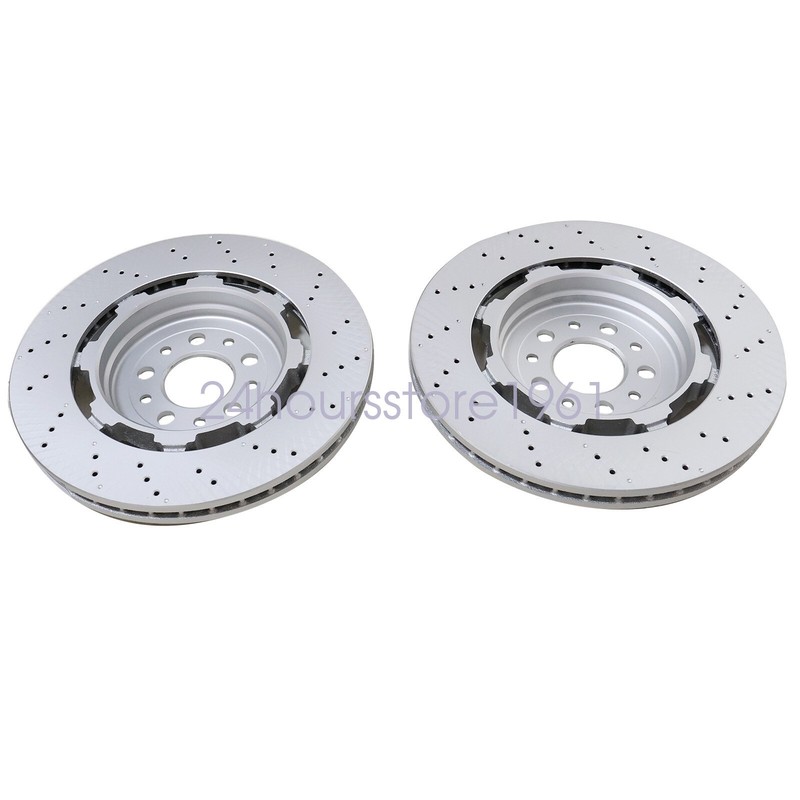 Rear Brake Rotors Fits For Alfa Romeo Giulia Stelvio Quadrifoglio 2017-21 LH+RH gallery