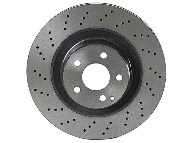 Front Genuine Brake Rotor fits Mercedes CL600 2001-2006 39ZNJVGK
