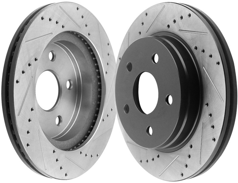 Brake Pads And Front Brake Rotors For Chrysler Aspen Dodge Ram 1500 Dakota gallery