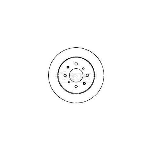 BORG & BECK Brake Disc BBD4398