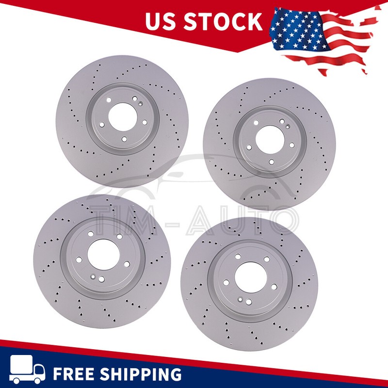 High Quality Front & Rear Brake Rotors Fits Mercedes G63 AMG 2019 2020 2021-2026