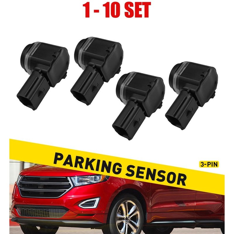 4-40PCS Parking Reverse Assist Sensor 3Pin Front Rear For Ford Mustang 2015-2020