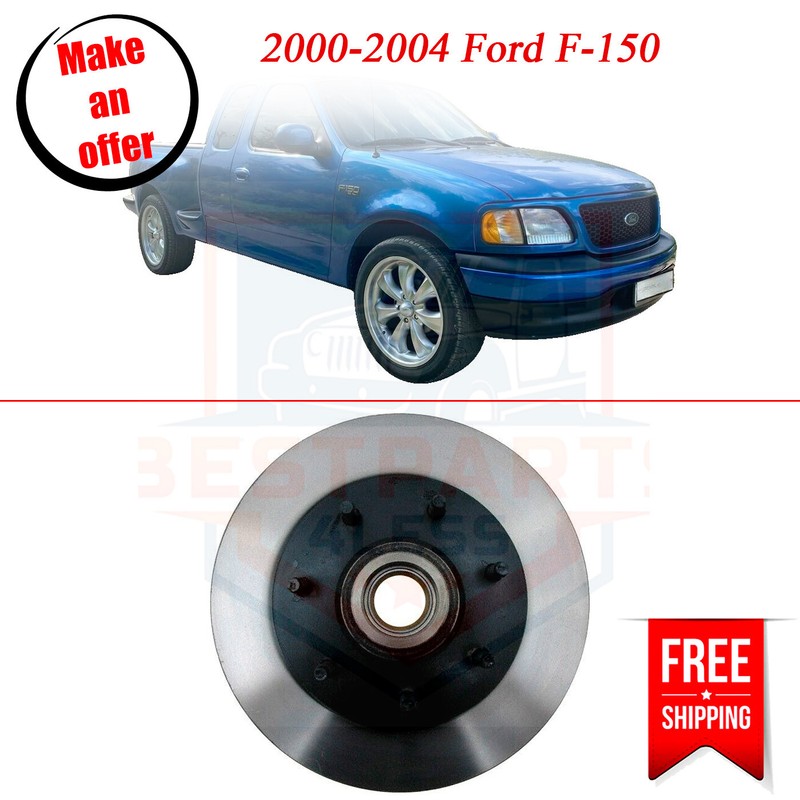 Raybestos 66654R Front Brake Discs Left or Right Side for 2000-2004 Ford F-150