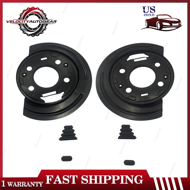 Brake Backing Plate Dust Shield x2 For 1999-2006 Chevy Avalanche Express 924-223