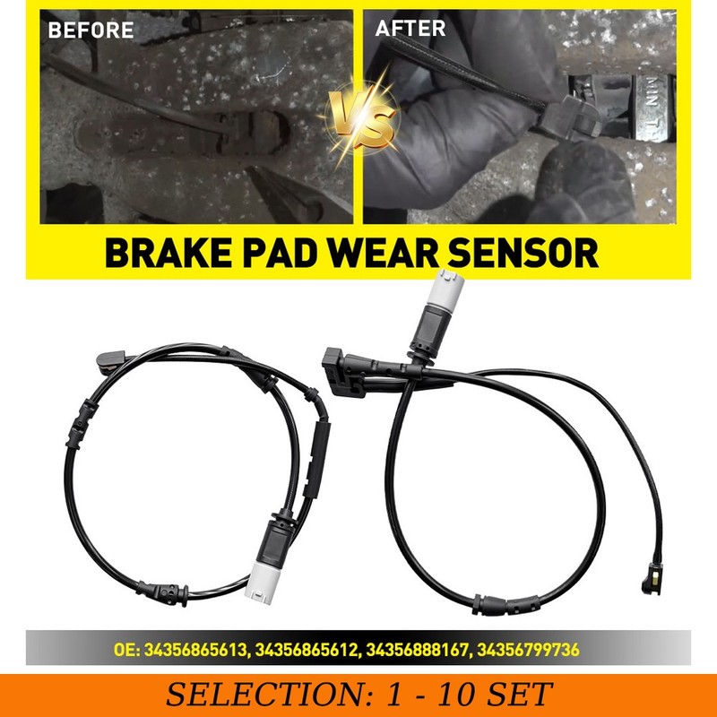 2-20X Fit BMW F39 F40 F44 F45 MINI F54 F57 F60 Front&Rear Brake Pad Wear Sensor