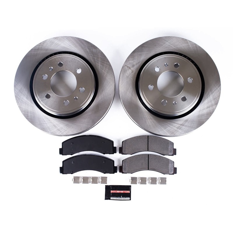 KOE6803 Powerstop Brake Disc and Pad Kits 4-Wheel Set Front & Rear for F-150 gallery