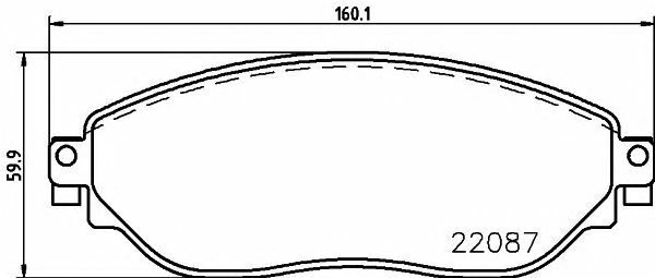 TEXTAR Front Axle BRAKE DISCS + PADS SET for OPEL VIVARO Combi 1.6 CDTI 2014-on gallery