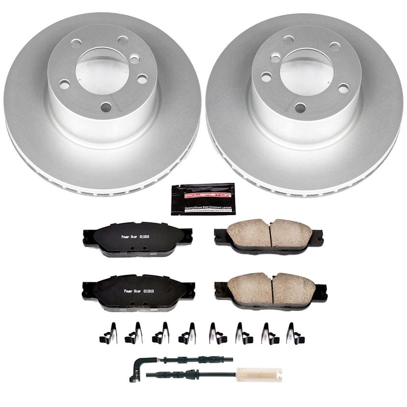 CRK2890 Powerstop Brake Disc and Pad Kits 4-Wheel Set Front & Rear for 325 325i gallery