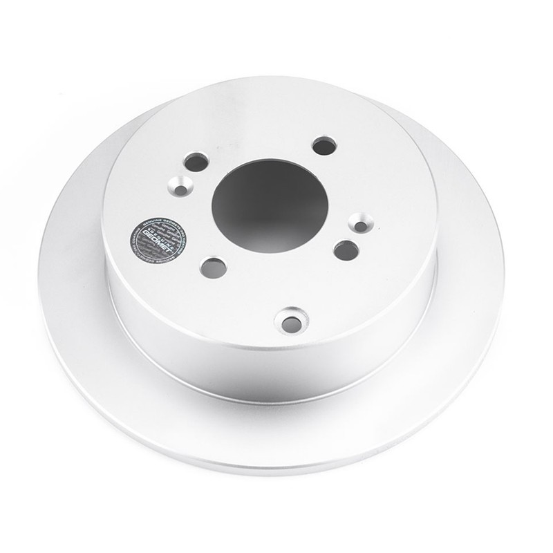 PowerStop Evolution Genuine Geomet Coated Rotors Rear For Kia Rio5