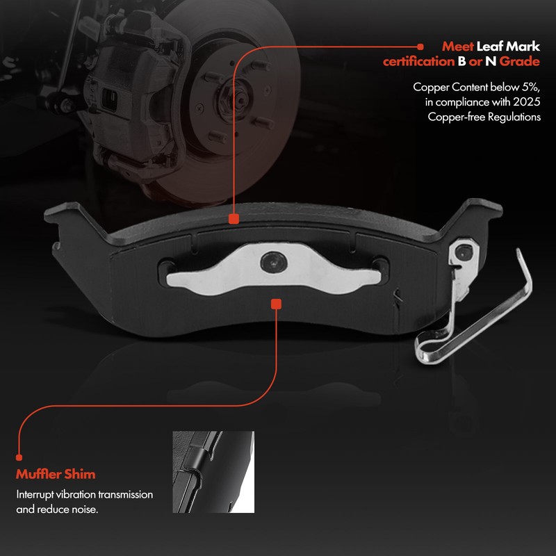 New Disc Brake Rotors Brake Pads + Brake Caliper for Ford Ranger 2010-2011 Rear gallery
