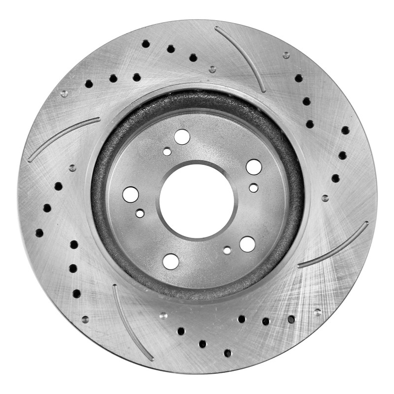AWD Front Rear Drilled Rotors & Ceramic Brake Pads for 2012 - 2016 Honda CR-V gallery