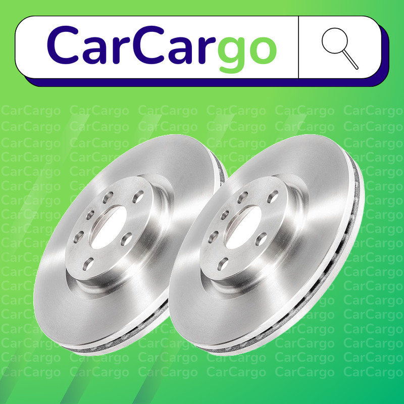Premium Vented Front Brake Discs Peugeot 806 2.0 HDi 1999-2002 281 mm