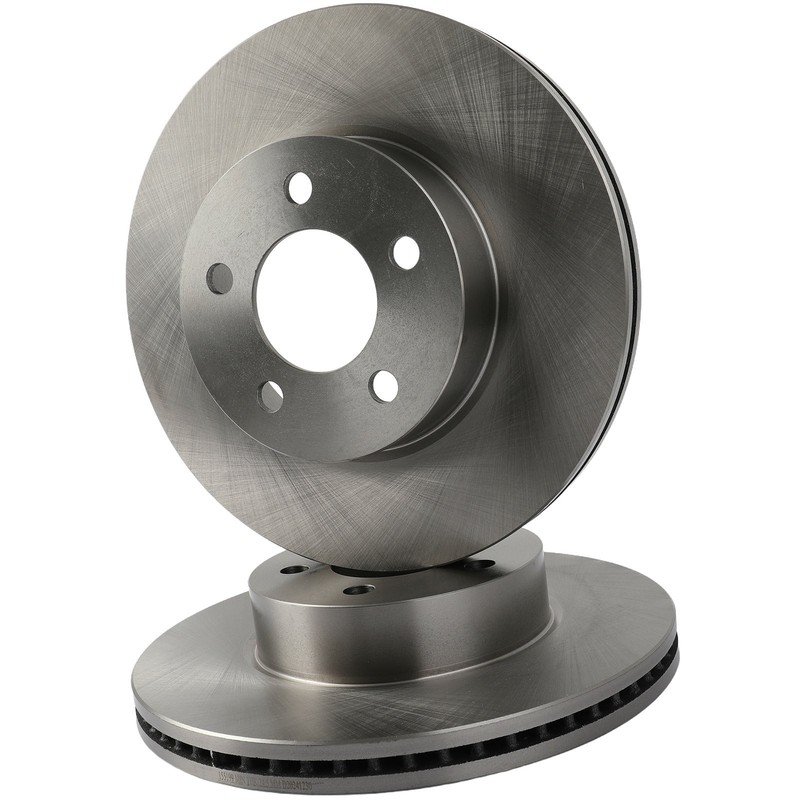 Fits Ford Explorer Sport Front Brake Solid Rotors And Ceramic Pads 54097 833 gallery