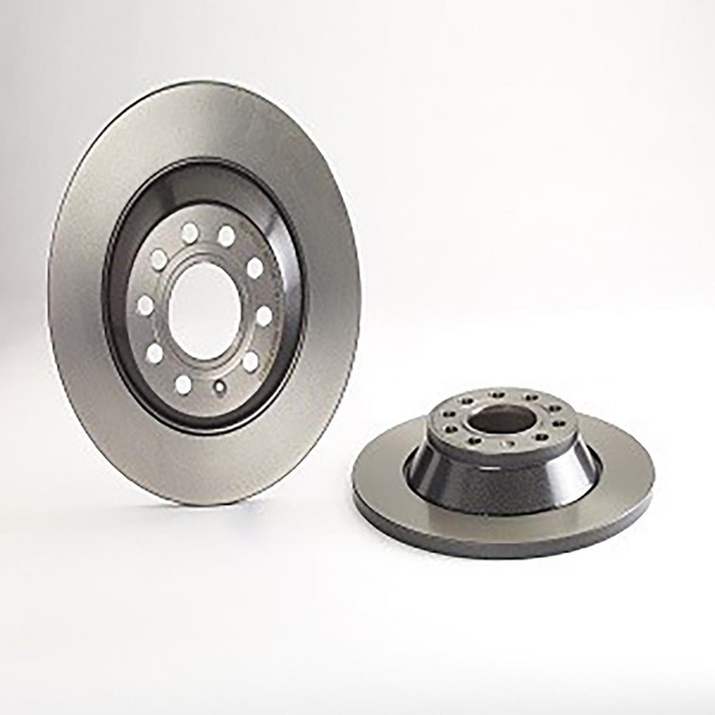 Brembo Rear Brake Kit Low-Met Pads Coated Disc Rotors 302mm For Audi A6 Quattro gallery