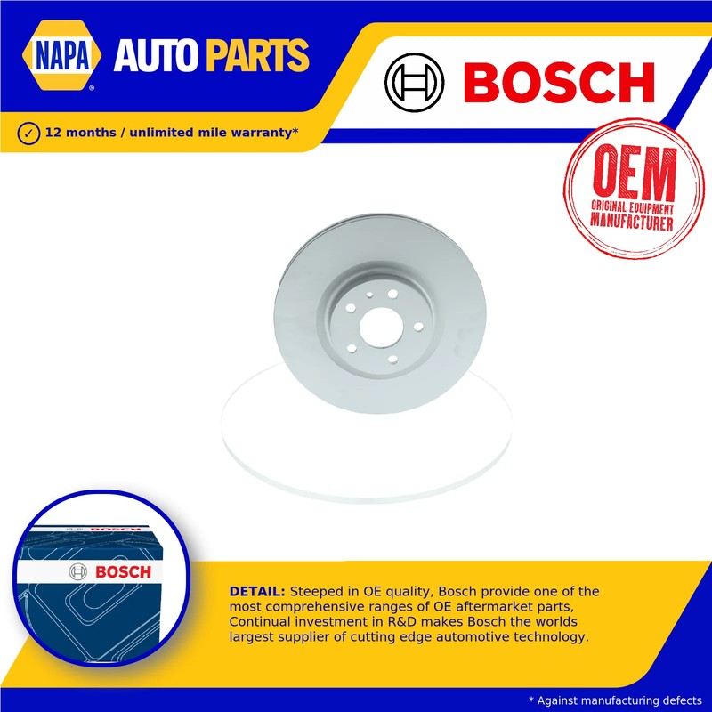 2x Brake Discs Pair Vented Front 316mm 0986479D46 Bosch Set DG9C1125CF 2037503