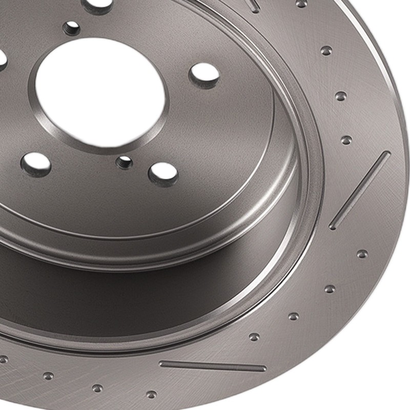 Rear Dirver & Passenger Side Brake Rotors for Subaru Forester Legacy Outback WRX gallery