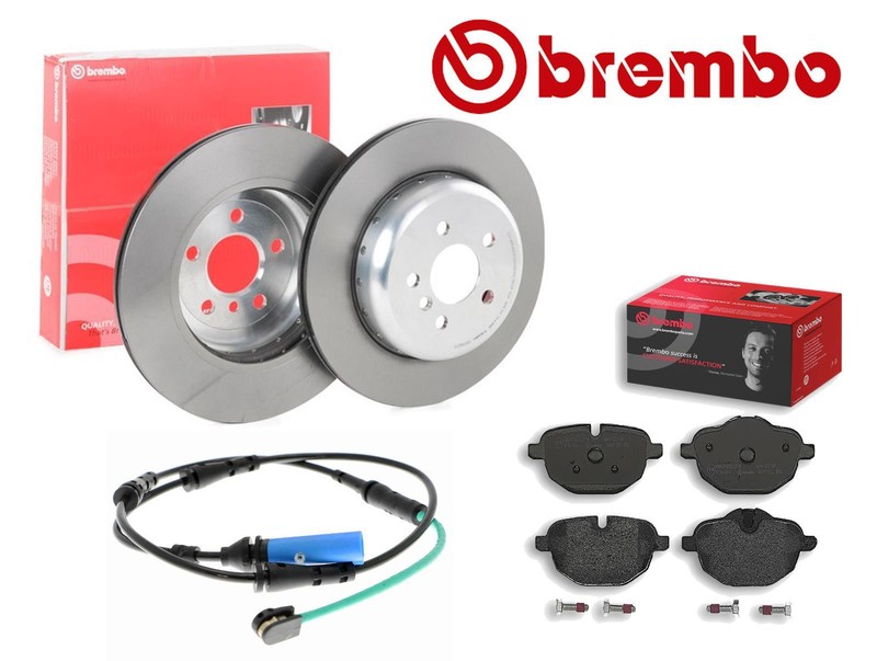 FOR BMW G20 G30 G31 520D 525D 2.0 3.0 2015- FRONT BREMBO DISCS PADS + SENSOR