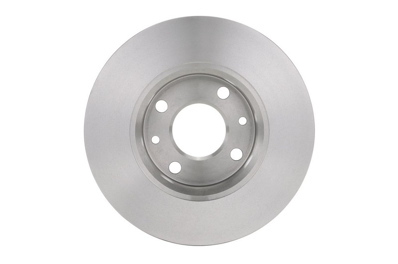 2x Brake Discs Pair Solid fits FIAT 500 312 9 1.2 1.4 2007 on 240.1mm Set Bosch gallery