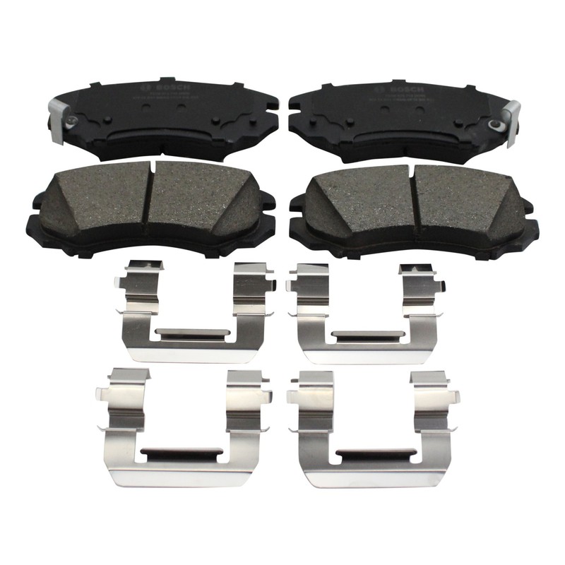 DuraGo Front Rear Rotors Bosch QuietCast Ceramic Brake Pad Kit for Impala Malibu gallery