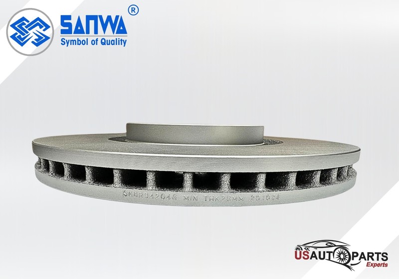FRONT BRAKE ROTOR VENTED & COATED 321 MM FOR AUDI A4 A4 Quattro 2000-2009 2.0L gallery