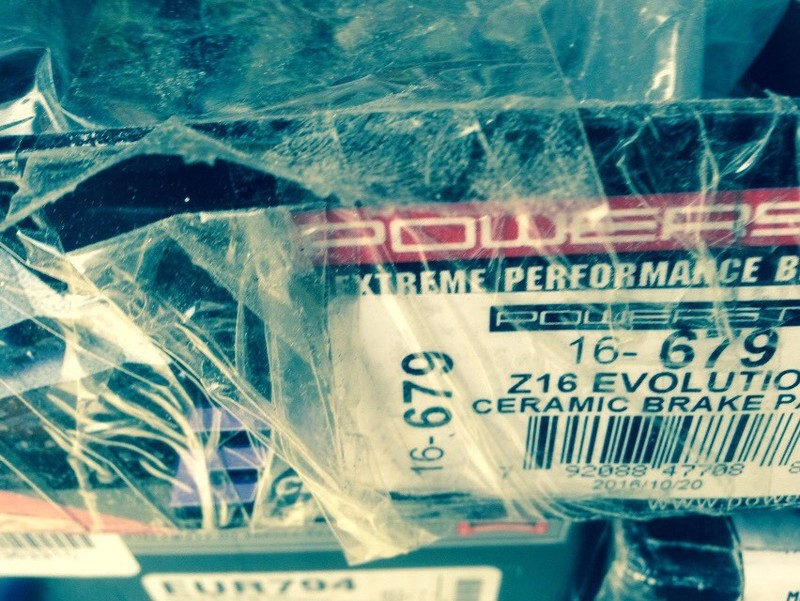 Power Stop 16-679 Z16 Evolution Ceramic Clean Ride Scorched Brake Pads