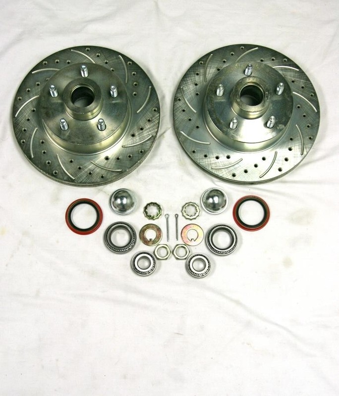 1964-1972 GM A F X Body Disc Brake Conversion Kit w/ 11" Booster Camaro Chevelle gallery