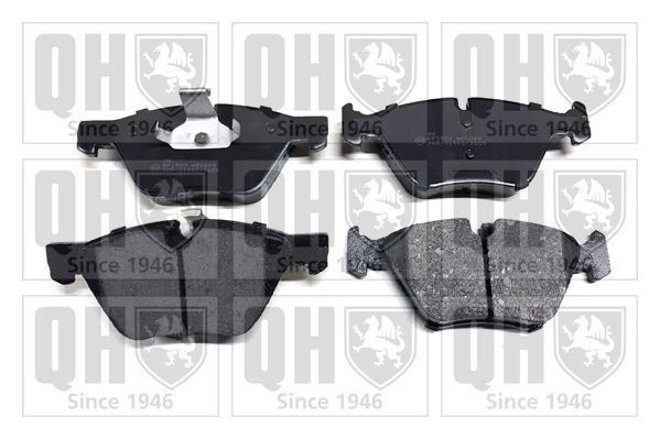 Front & Rear Brake Pad Set For Disc Brake Service Kit Fits BMW 5 Series gallery