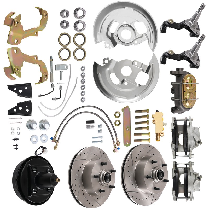 Front Disc Brake Conversion Kit for A-BODY Oldsmobile Vista Cruiser/Cutlass/442 gallery
