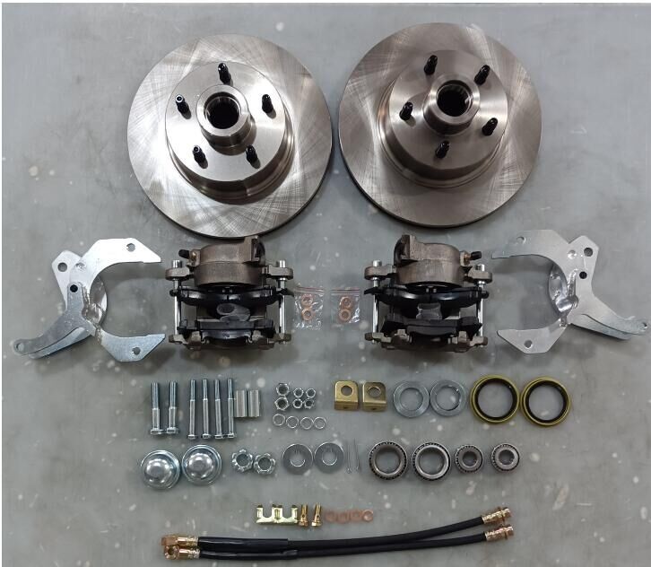 Natural Disc Brake Conversion Kit 11 Inch for Ford Farilane 1955-1956 gallery