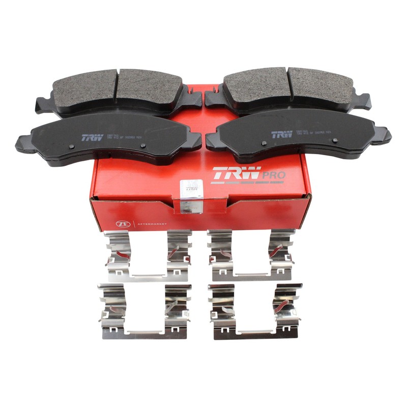 DuraGo Front Rotor TRW Pro Metallic Disc Brake Pad Kit For Sierra Silverado 1500 gallery