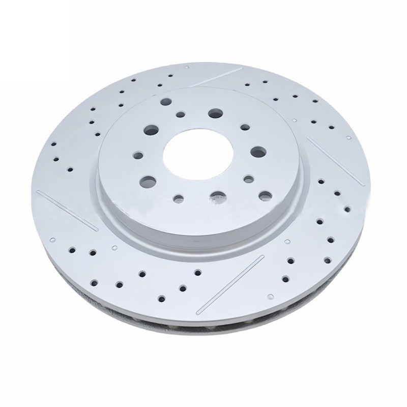 257141 Front Brake Rotors Set 4.7L For Maserati GranTurismo Grancabrio 2008-2019 gallery