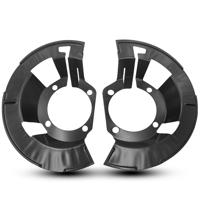 For 2000-2002 Dodge Ram 2500 3500 New Front Brake Dust Shield Left & Right Side gallery