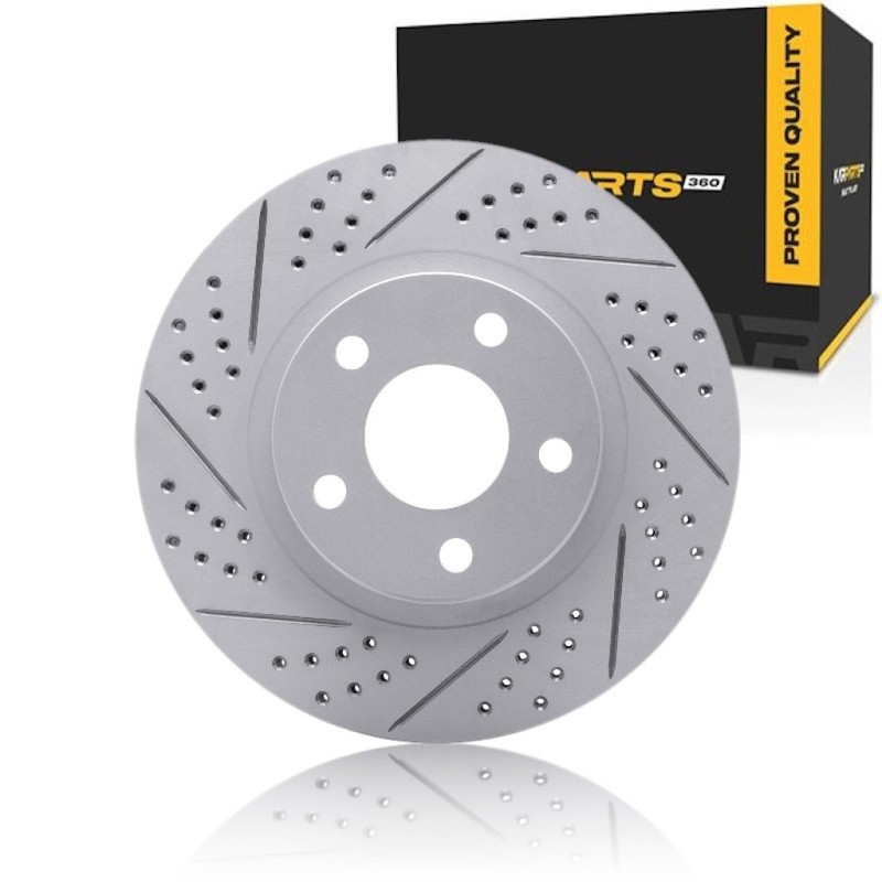 For Oldsmobile Regency 1997 1998 Rotor Set Front, Driver Side | Vented Rotor