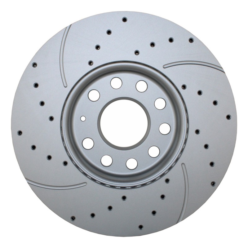 Front Brake Kit 288mm Drilled Disc Rotors & TRW Low-Met Pads For A3 e-Golf Jetta gallery