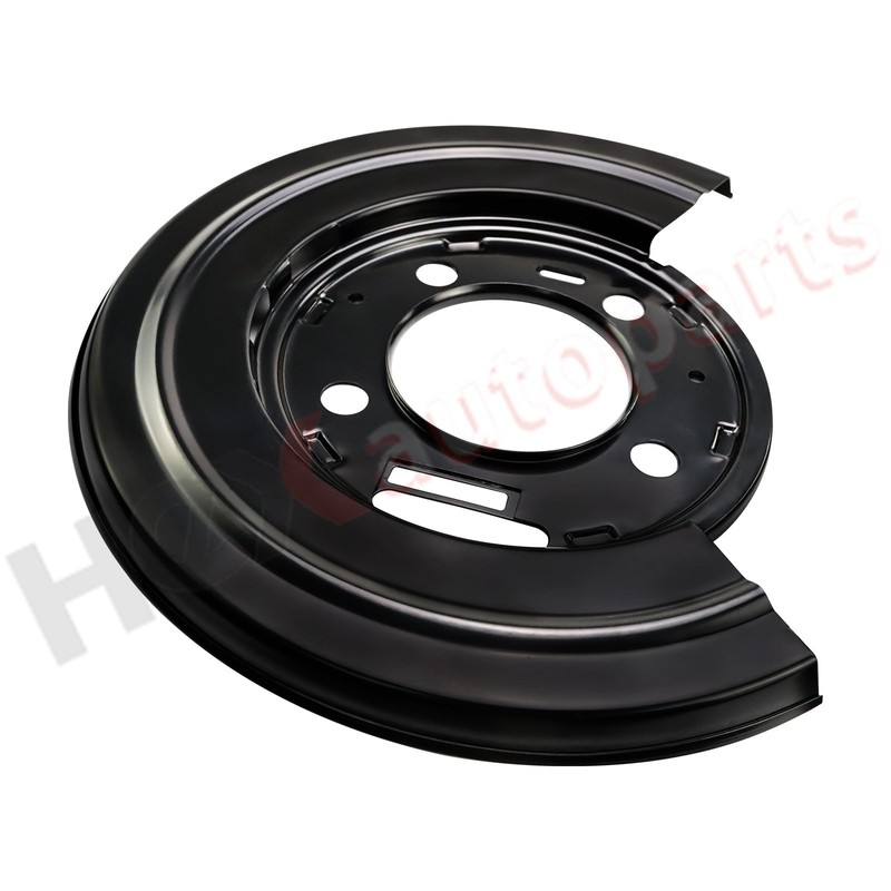 Pair Rear Brake Dust Shield Backing Plates For 1999-15 Ford F250 F350 Excursion gallery