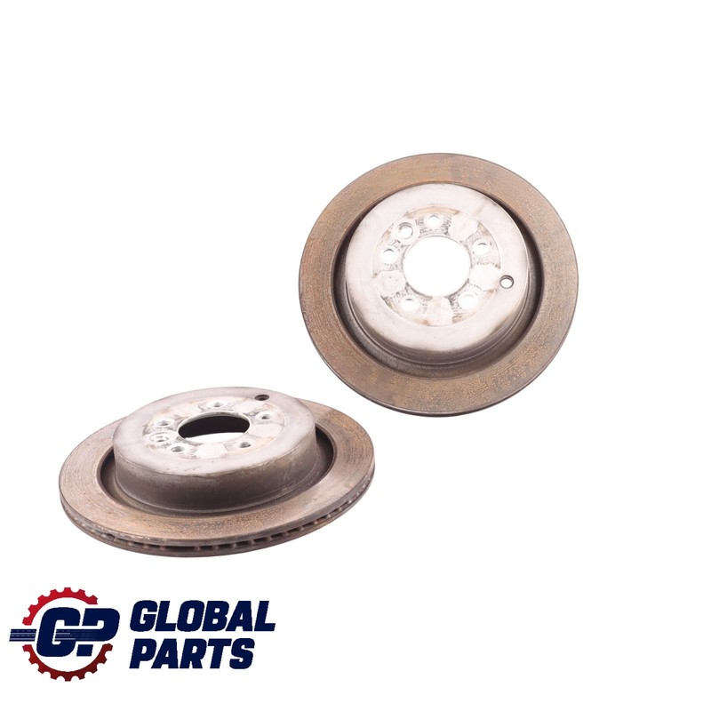 Land Rover Discovery 4 L319 Left Right N/O/S Rear Brake Discs Pair SDB000646 gallery