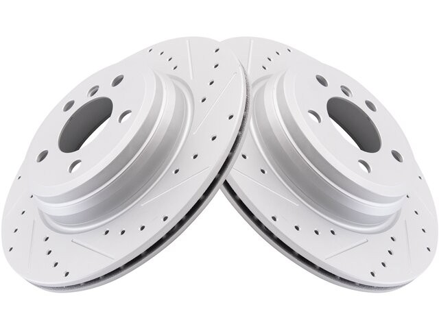 Rear DIY Solutions Brake Rotor Set fits BMW 440i 2017-2020 62TBMQ