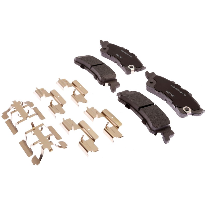 ACDelco Disc Brake Pads and Rotors Kit Front Rear For 05-06 Chevrolet Silverado gallery