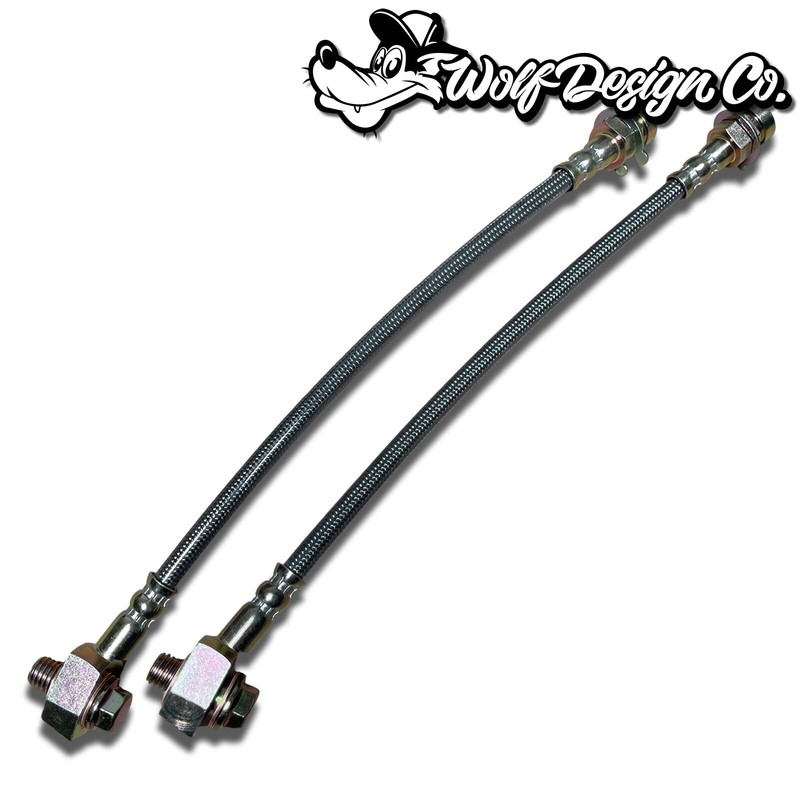 55-57 Belair Tri 5 Rear Disc Brake Conversion Kit Drilled Slotted Rotors E-Brake gallery