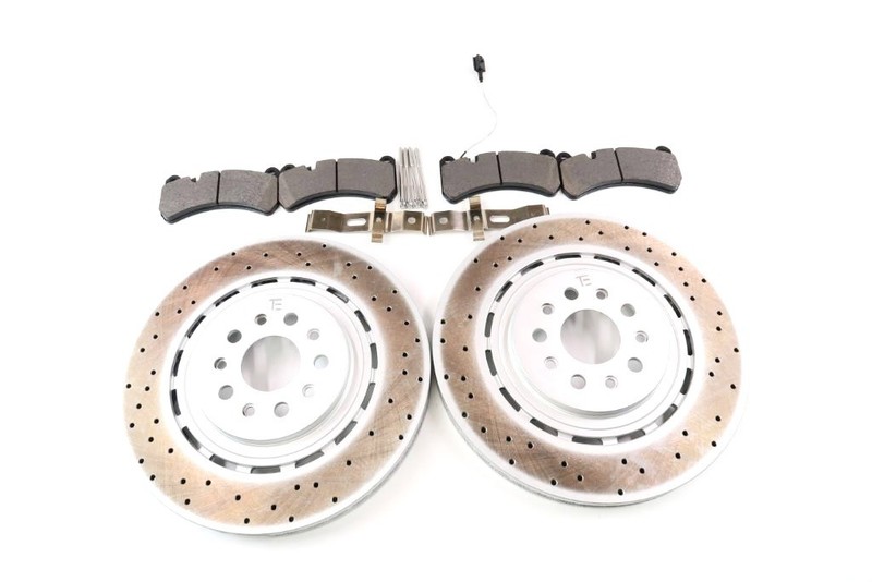 Maserati Ghibli Quattroporte front brake pads & rotors FREE OIL FILTER TopEuro # gallery
