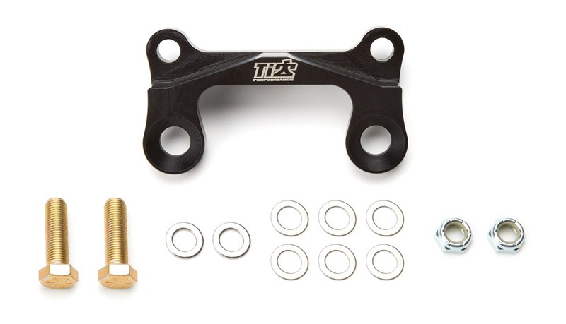 Ti22 PERFORMANCE HD Brake Mount Front Black For 10in Rotor- TIP4006