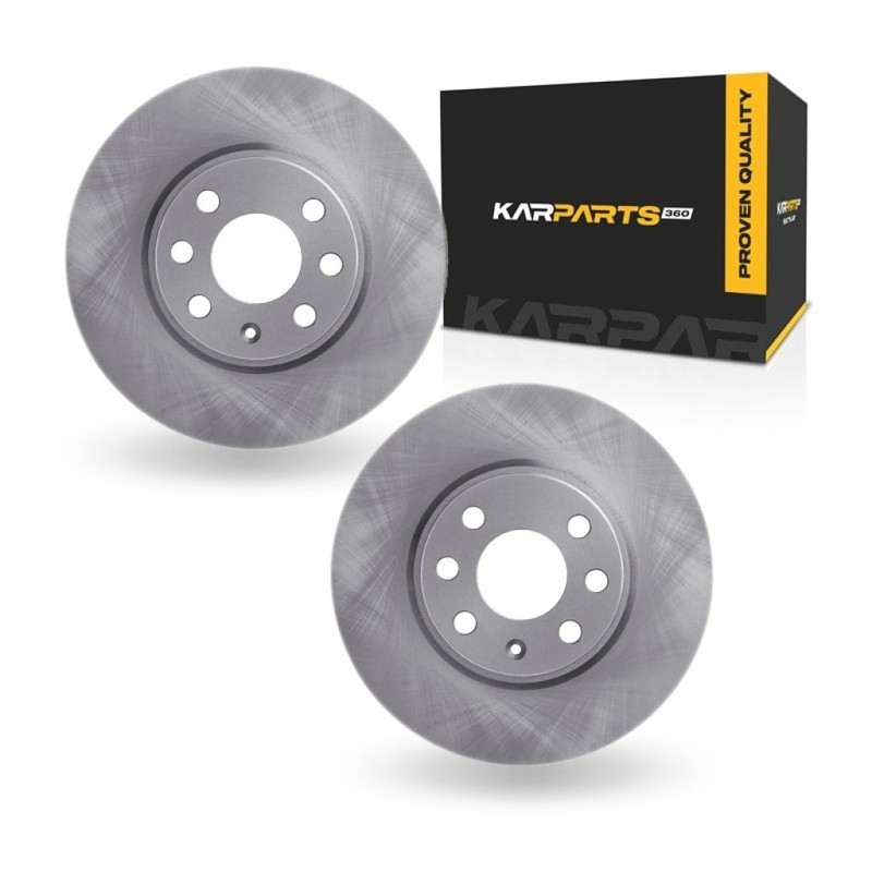 For Chevy Tornado 2004-2017 Disc Brake Rotors Front Set Of 2 Cast Iron Material