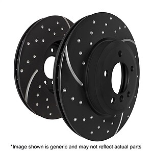 Rr Slotted Brake Rotor EBC Brake GD7189 gallery