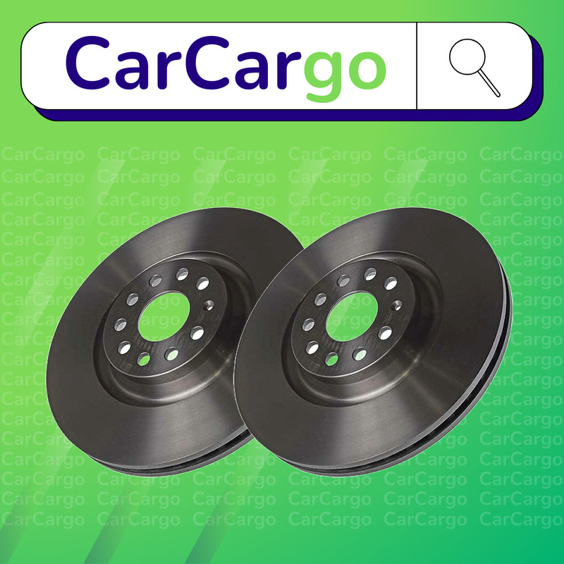Premium Vented Front Brake Discs Audi TT 2.0 TTS quattro 2014-2024 340 mm